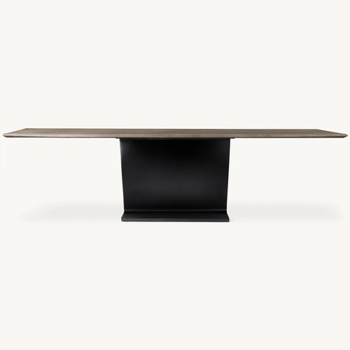 Used Restoration Hardware I Beam Dining Table for sale on AptDeco