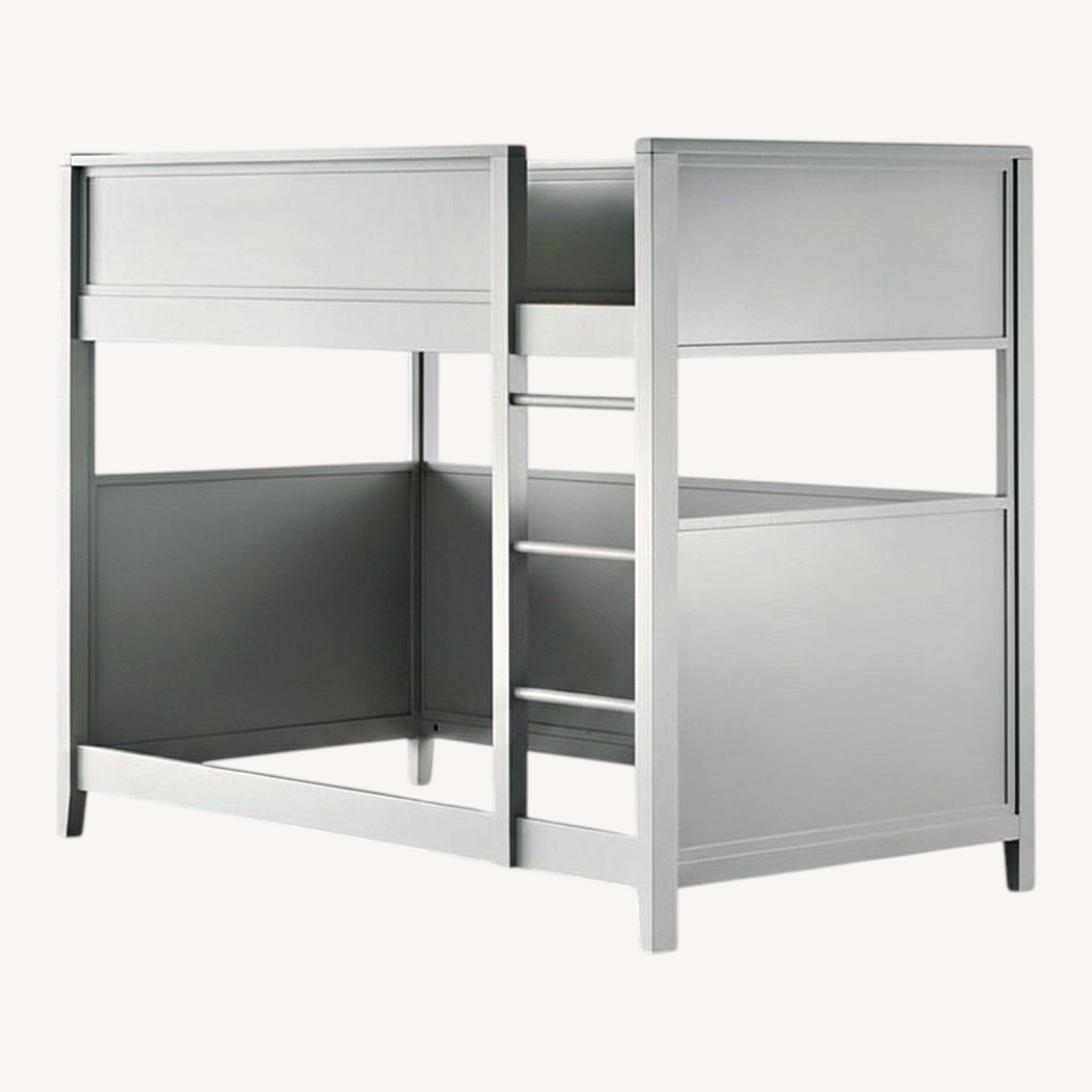 Crate & Barrel Small Space Gray Bunk Bed - image-0