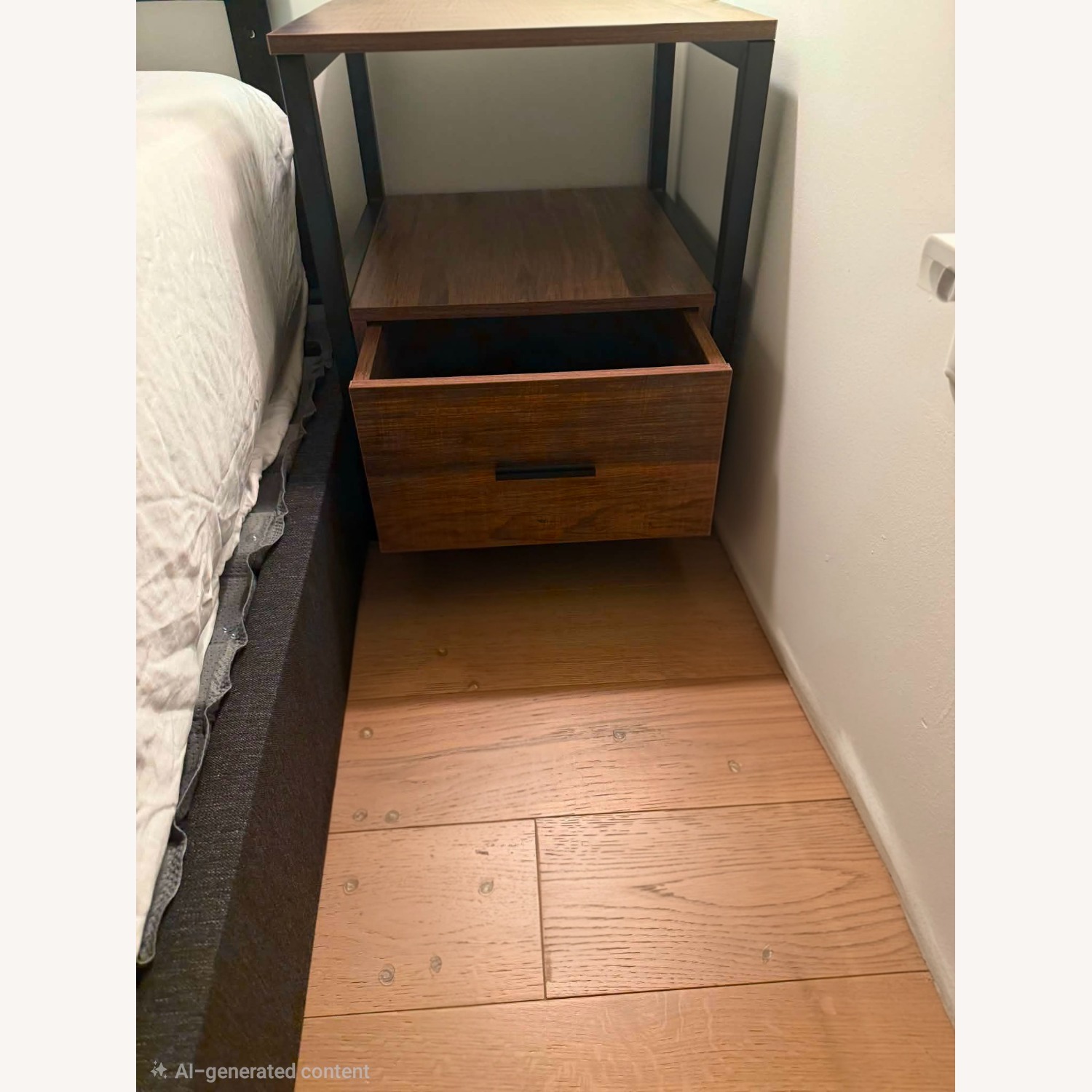 Wooden Corner Table - image-3