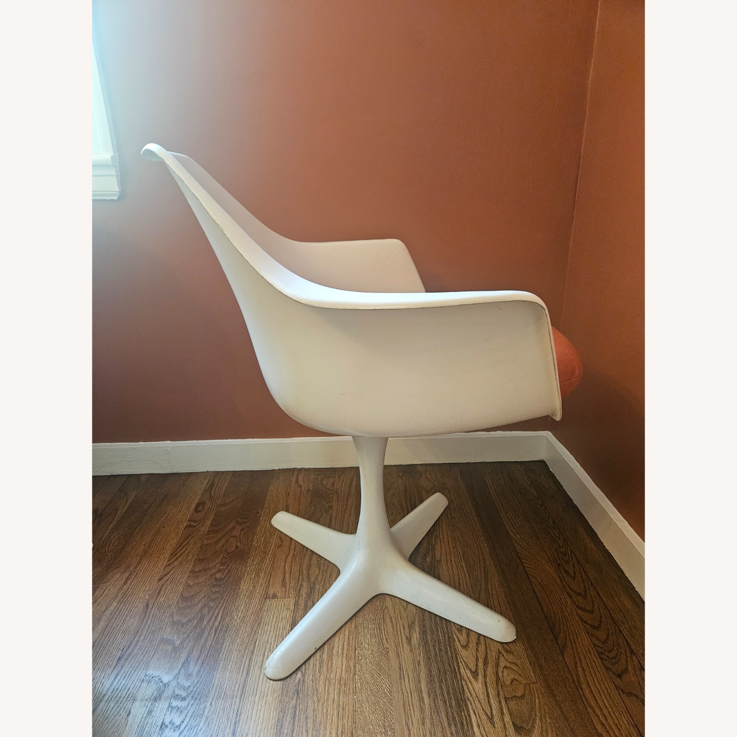 Vintage/Antique White Dining Chairs - image-4