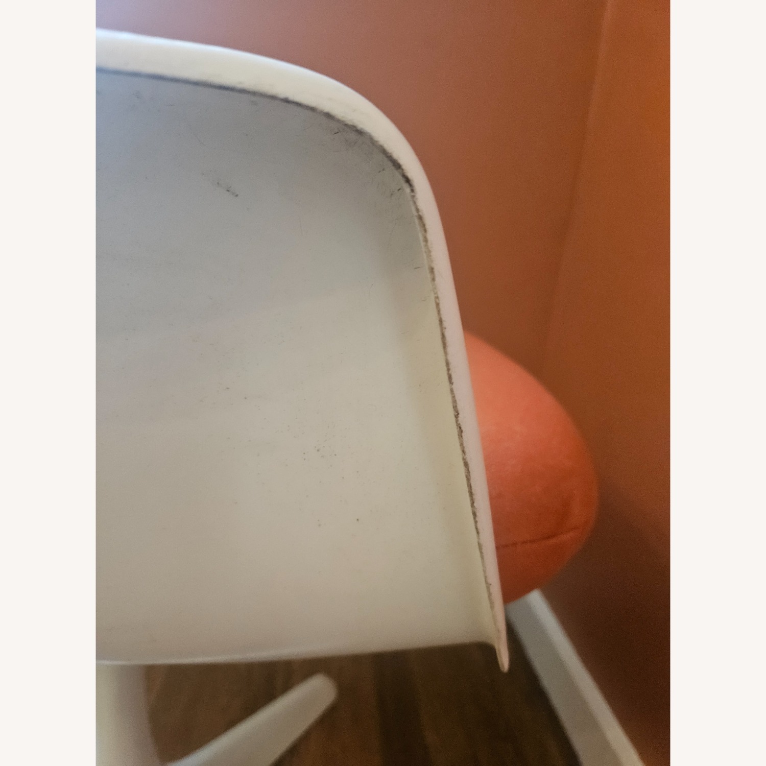 Vintage/Antique White Dining Chairs - image-6
