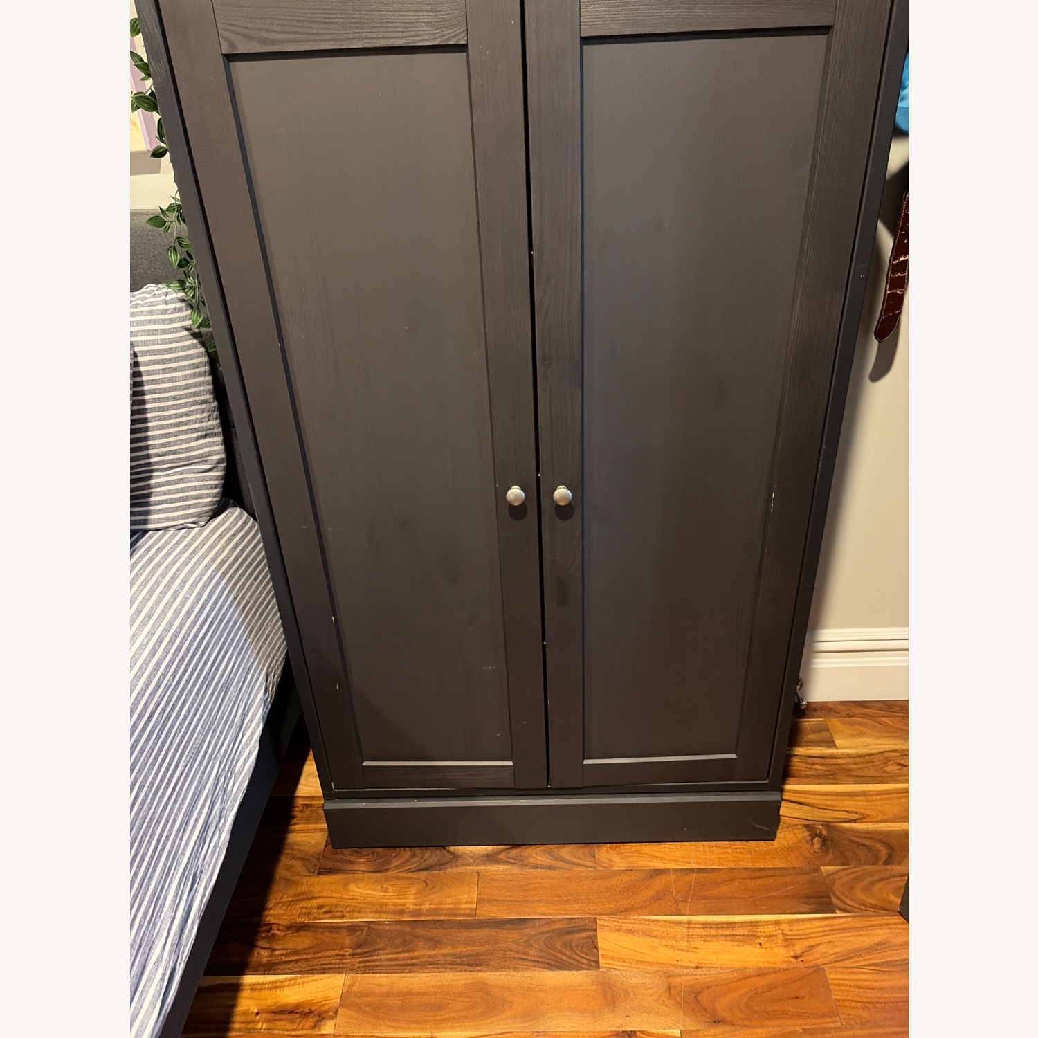 IKEA Havsta Cabinet Set in Dk Grey/ Black - image-2