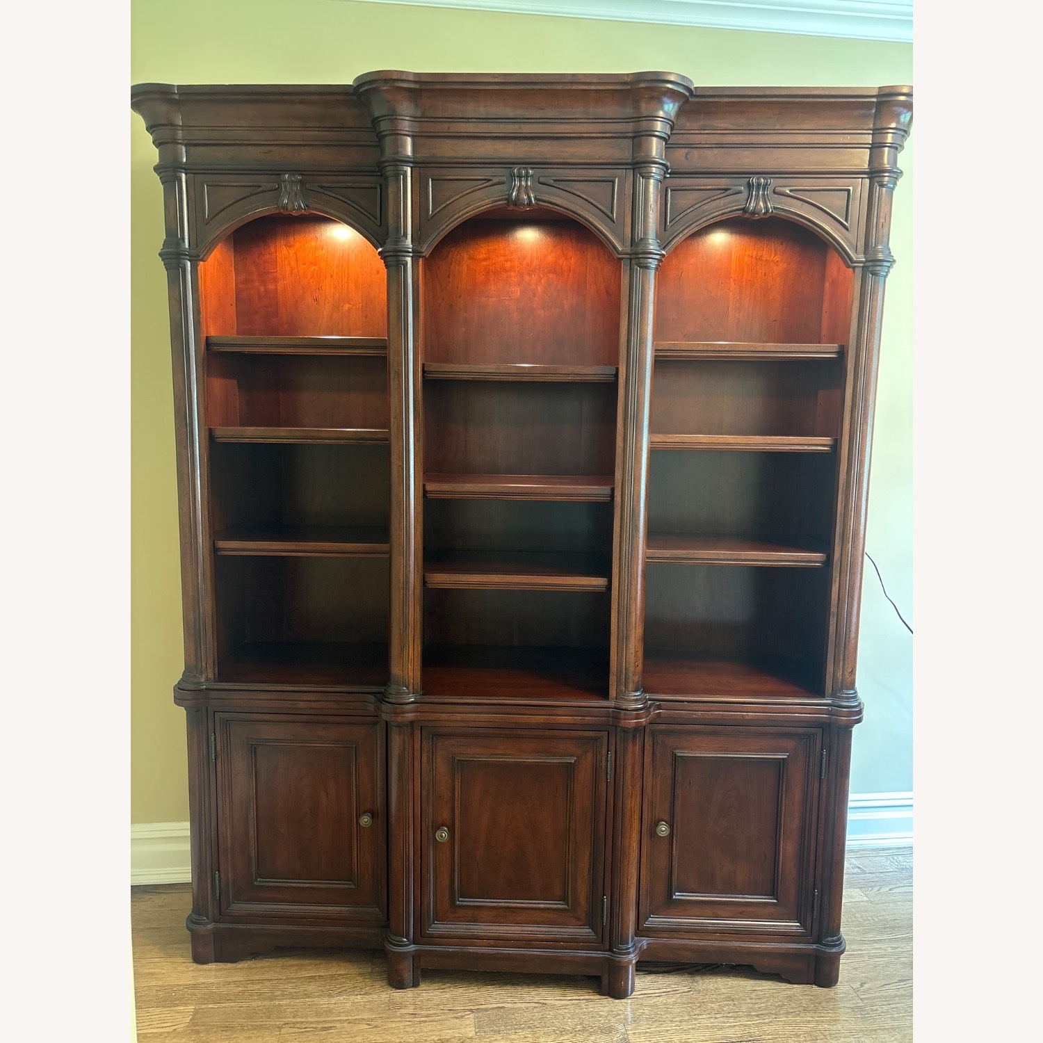 Elegant Bookcase or Dining Room Cabinet - image-1