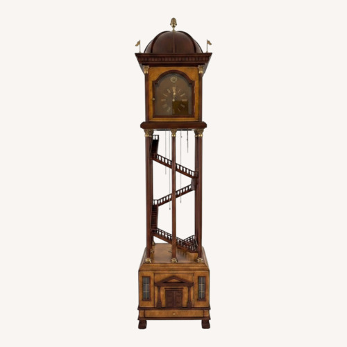 Used Maitland-Smith Grandfather Clock With Staircase for sale on AptDeco