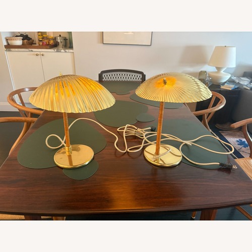 Used Lumens Pair of Paavo Tynell 5321 Table Lamps for sale on AptDeco