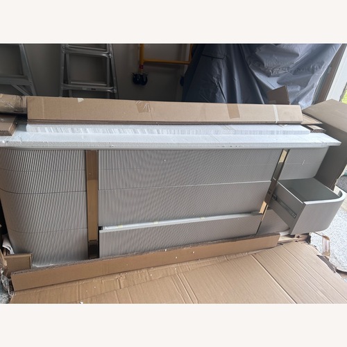 Used Walter E.Smithe Light Gray Dresser for sale on AptDeco