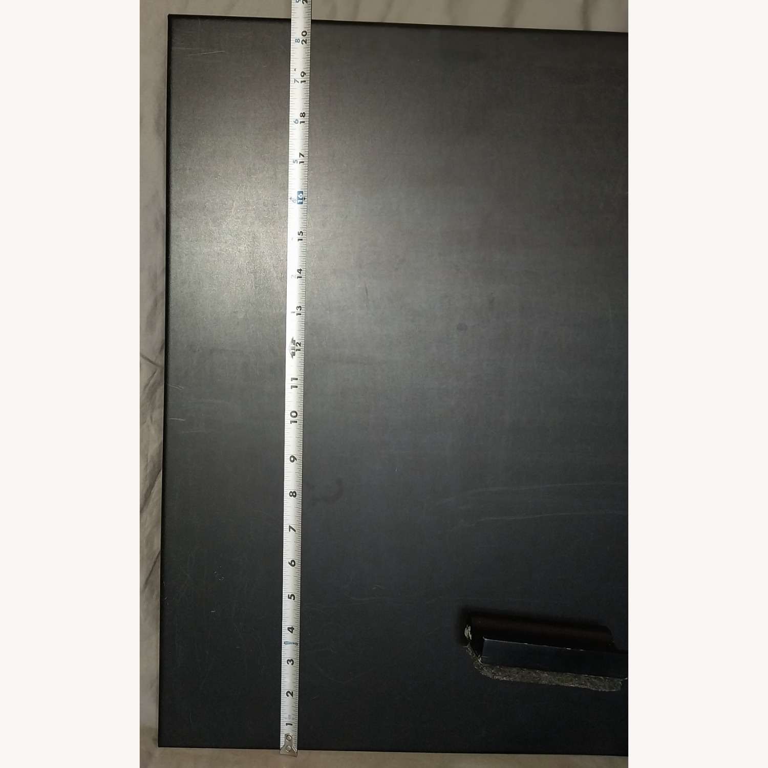 Pottery Barn Black Magnetic Chalk Board - image-10