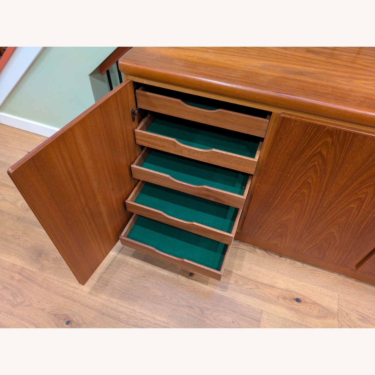 Vintage Danish Teak Midcentury Sideboard - image-6