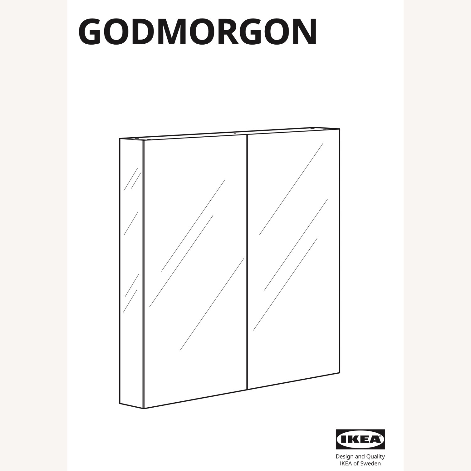 IKEA GODMORGON Mirrored Cabinets 2 - image-3