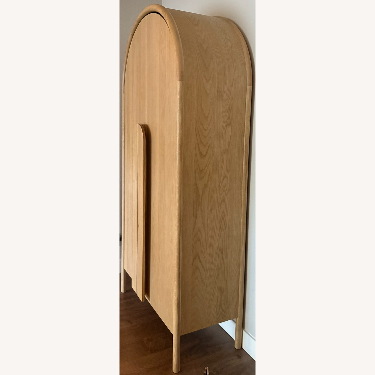 Crate & Barrel Annie Natural Storage Cabinet - image-4