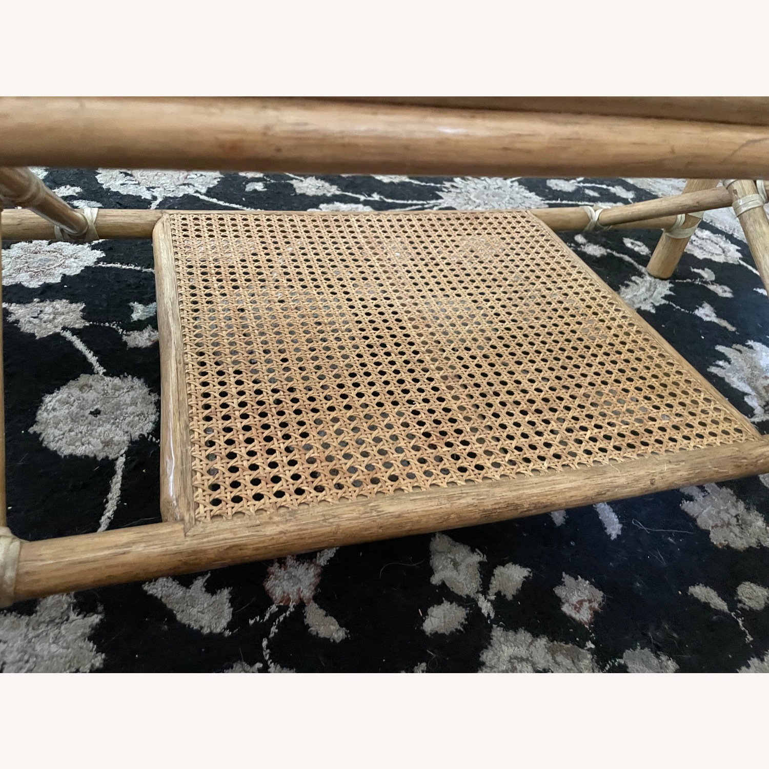 Vintage Maguire Bamboo and Glass Coffee Table - image-5