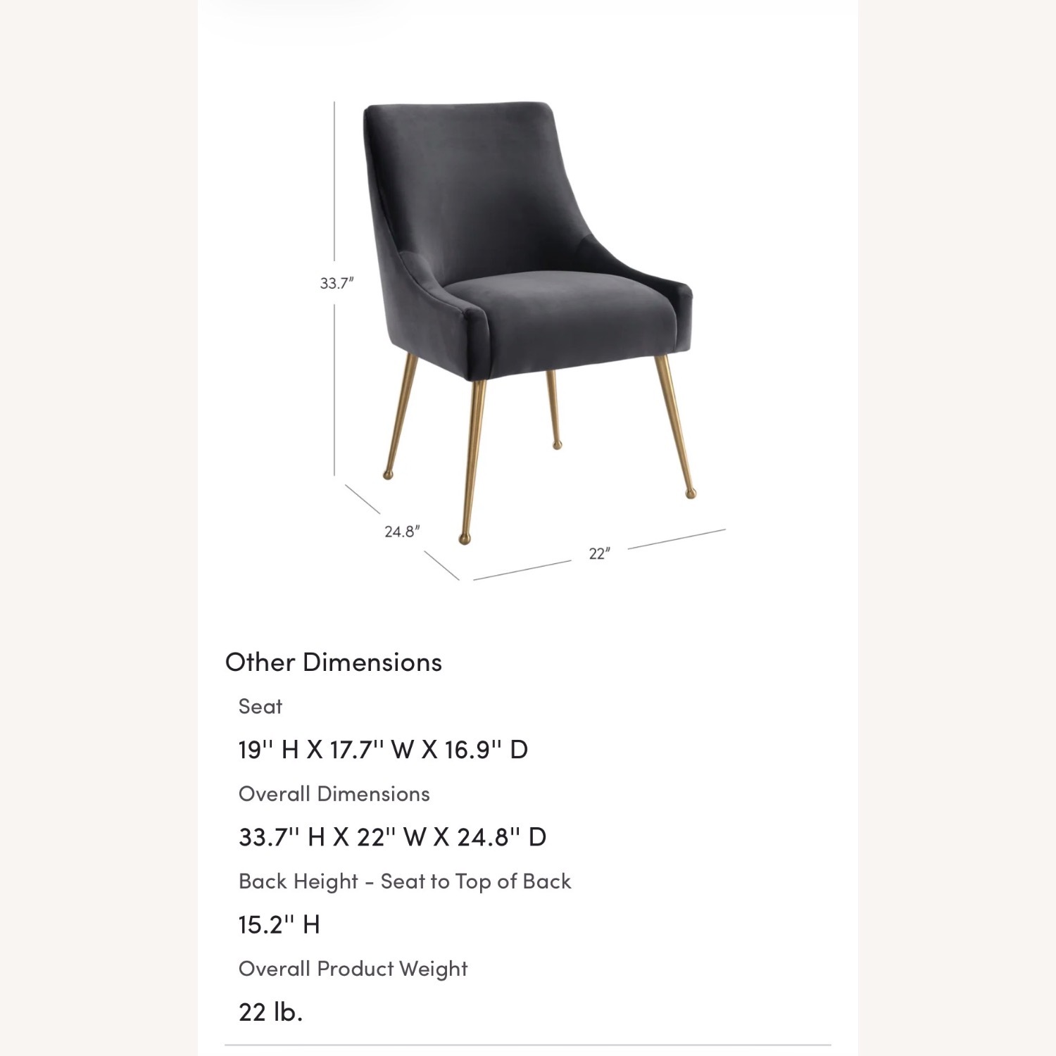 Wayfair Deébora Dining Chair - image-4