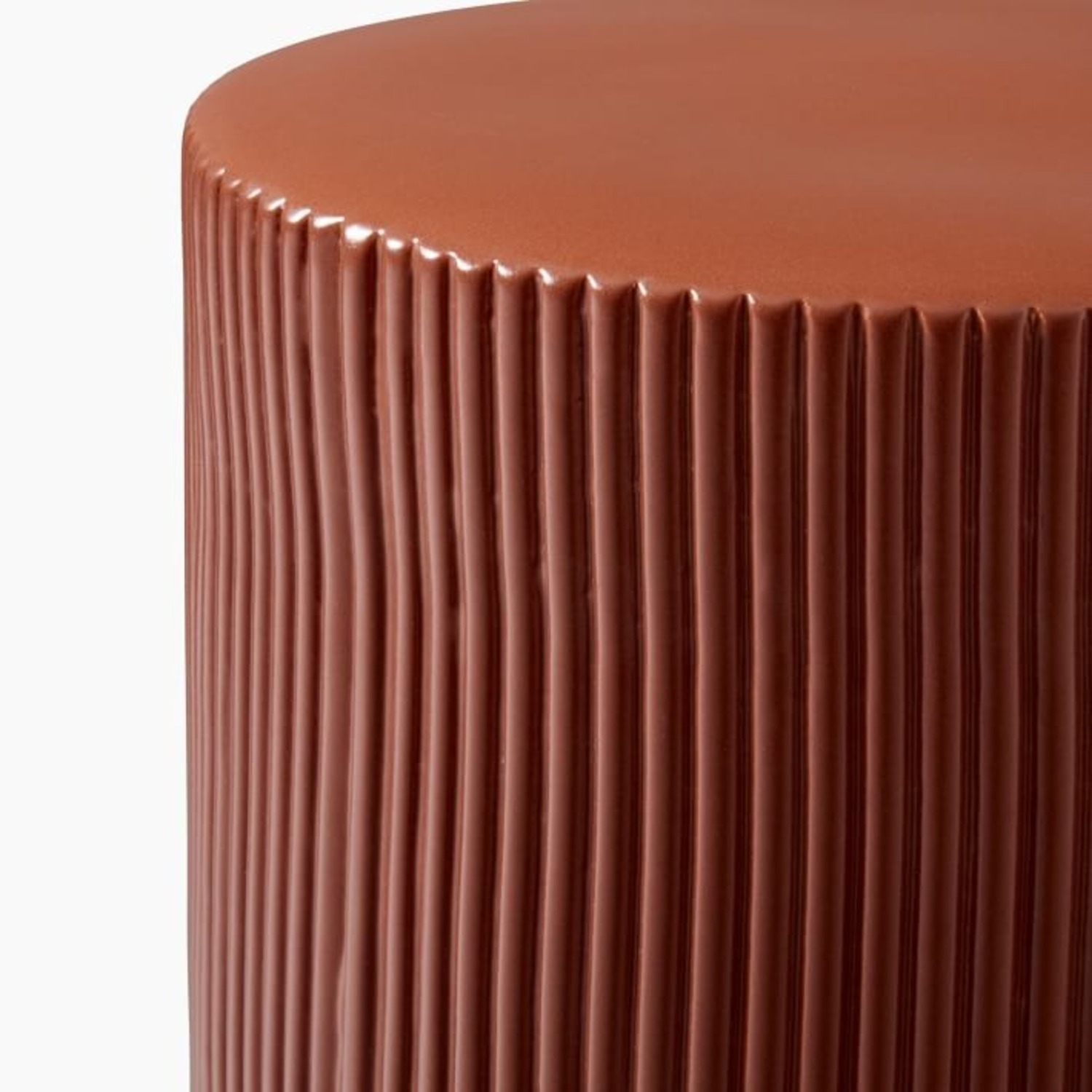 West Elm Fluted Side Tables Set of 2 - image-3