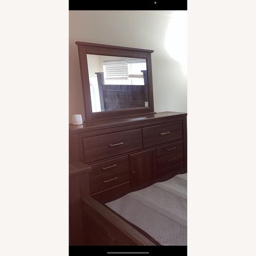 Used Dark Brown Wood Dresser for sale on AptDeco