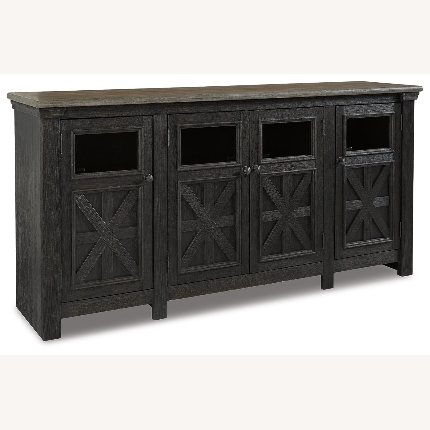 Ashley Furniture Tyler Black Wood Sideboard - image-19