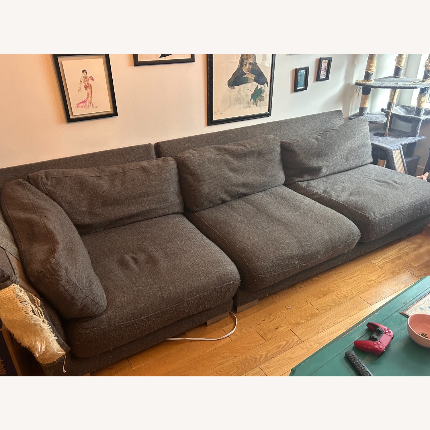 CB2 Earth 2 Piece Sectional - image-3
