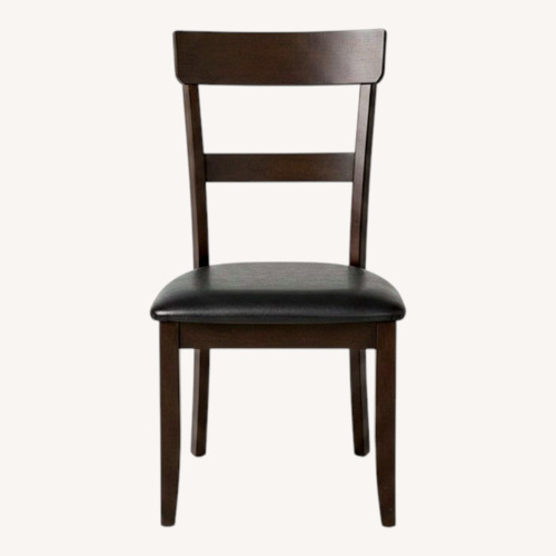 Used Ashley Furniture Dark Brown Wood Dining Chair for sale on AptDeco
