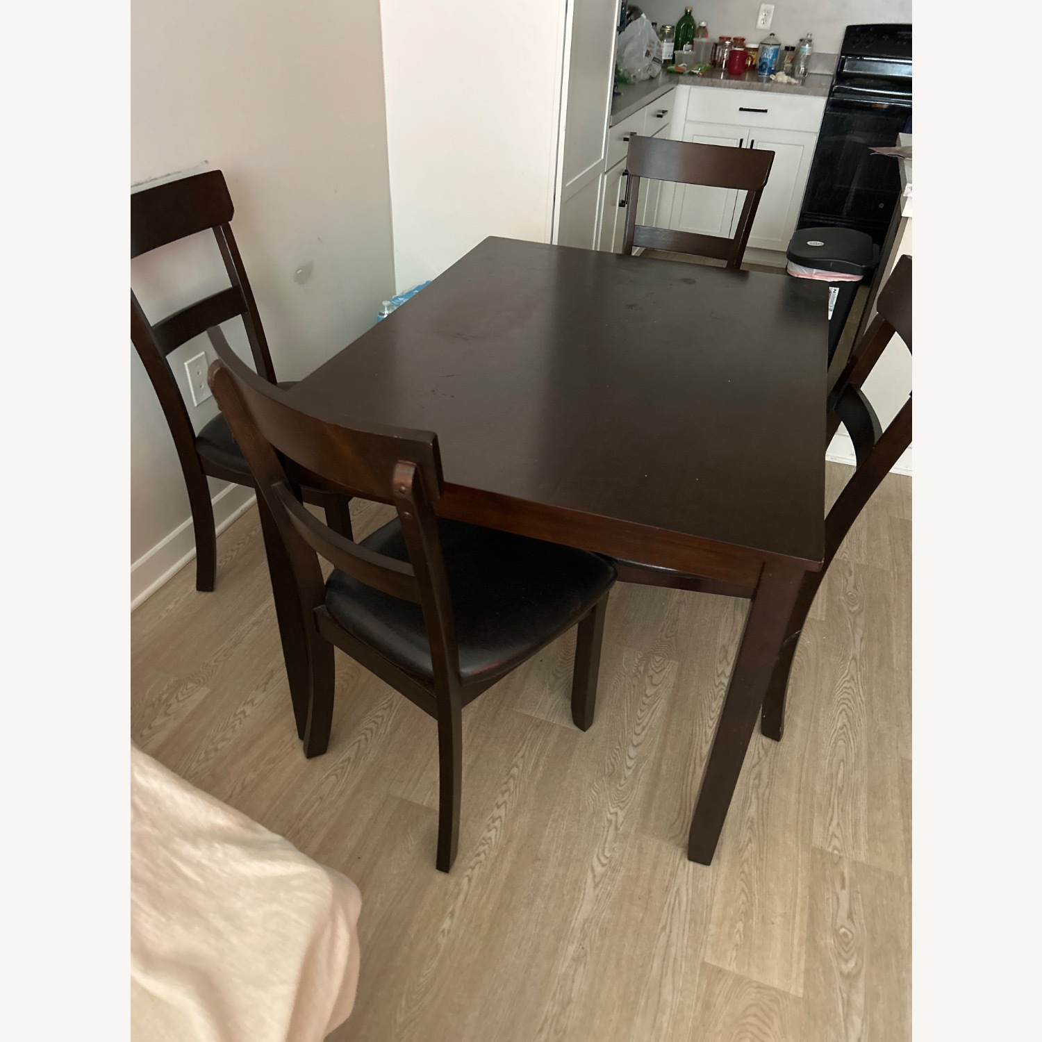 Ashley Furniture Dark Brown Wood Dining Chair - image-3