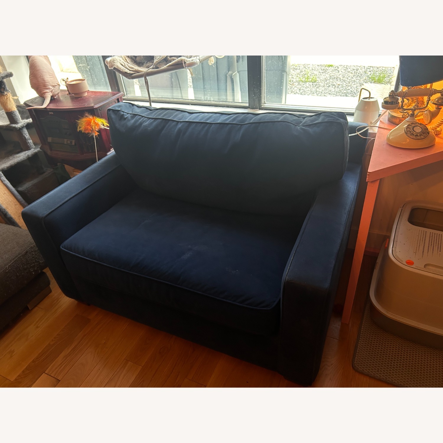 Pottery Barn Single Sleeper Sofa - image-6