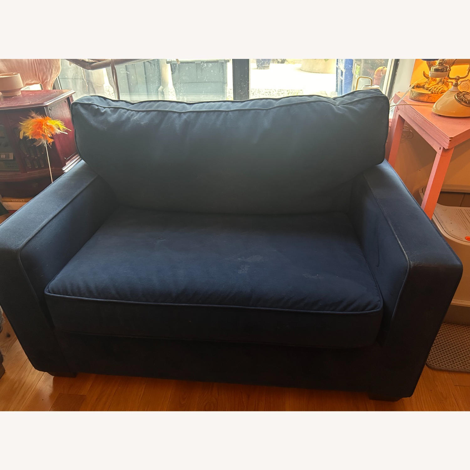 Pottery Barn Single Sleeper Sofa - image-5