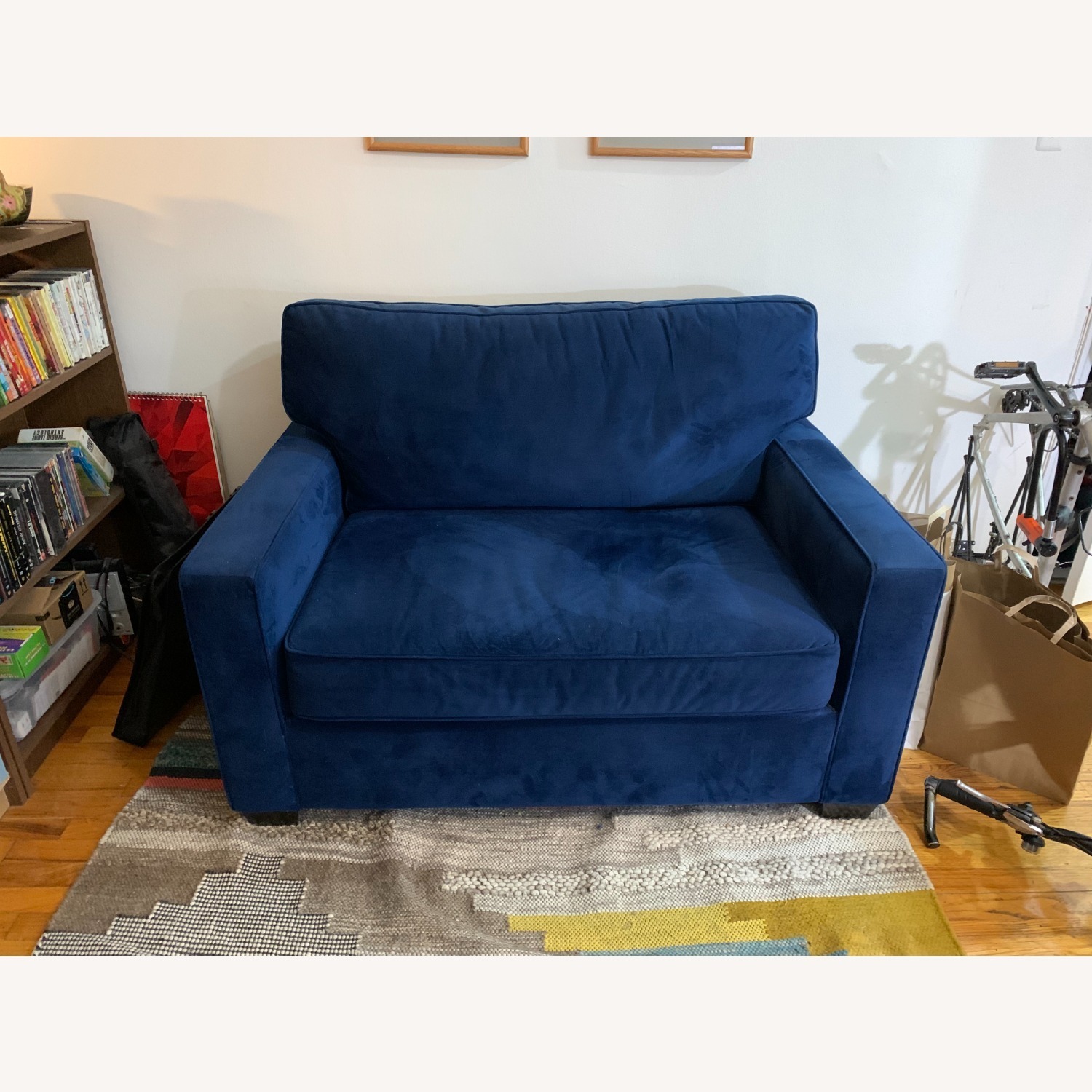Pottery Barn Single Sleeper Sofa - image-2