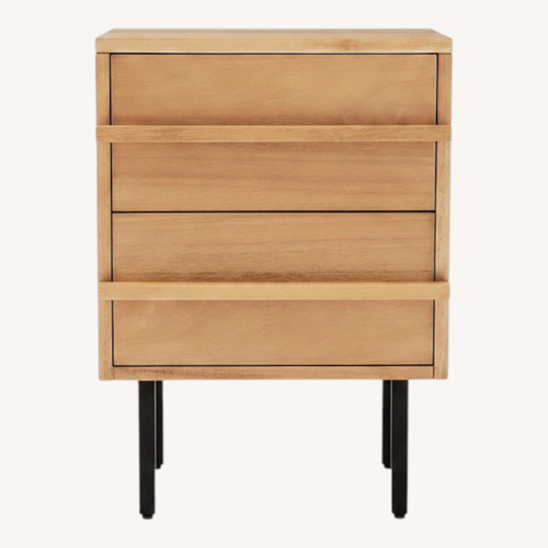 Used West Elm Ridge Bedside Table for sale on AptDeco