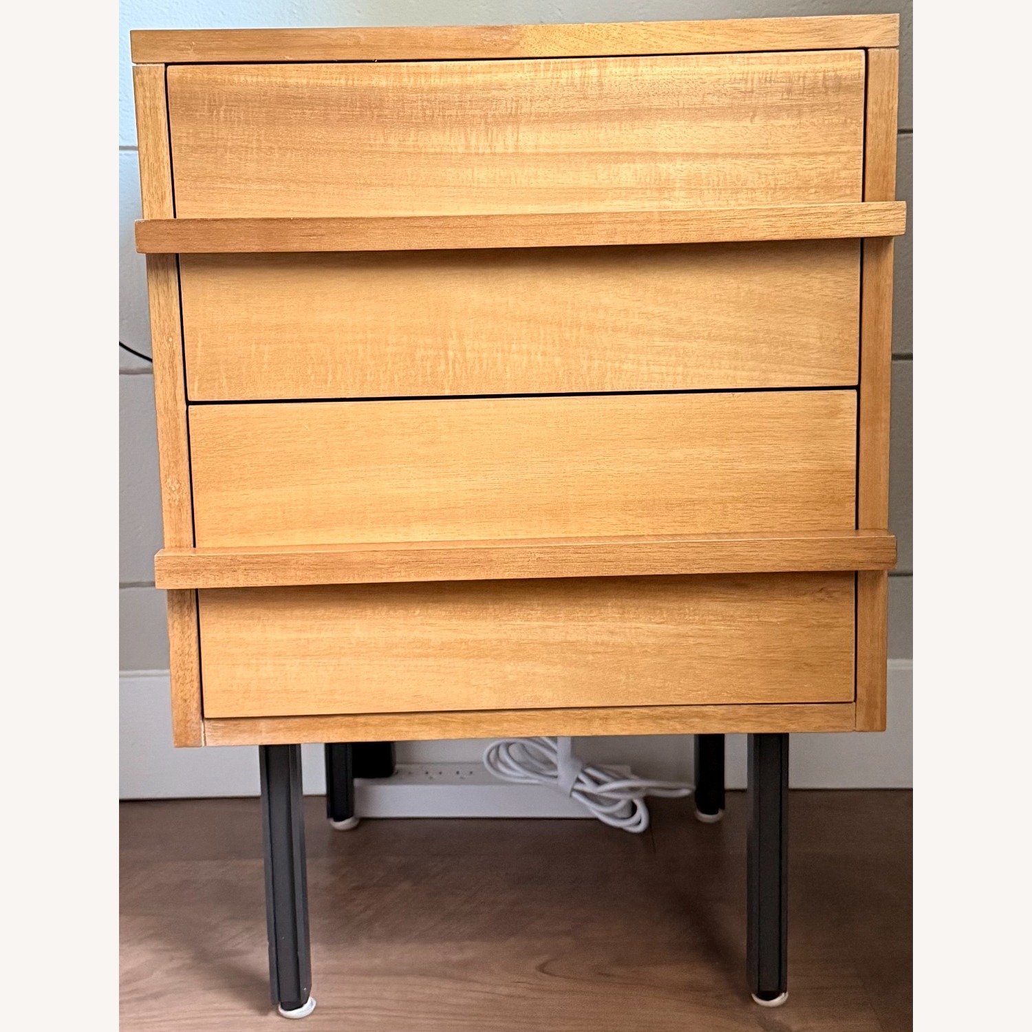 West Elm Ridge Bedside Table - image-2