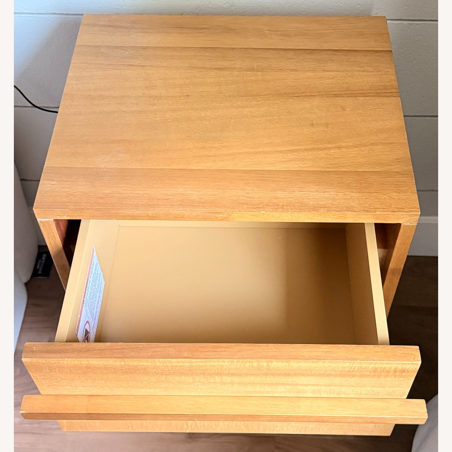 West Elm Ridge Bedside Table - image-6