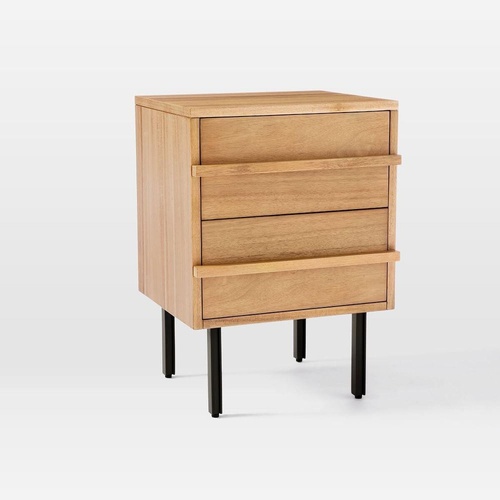 Used West Elm Ridge Bedside Table for sale on AptDeco