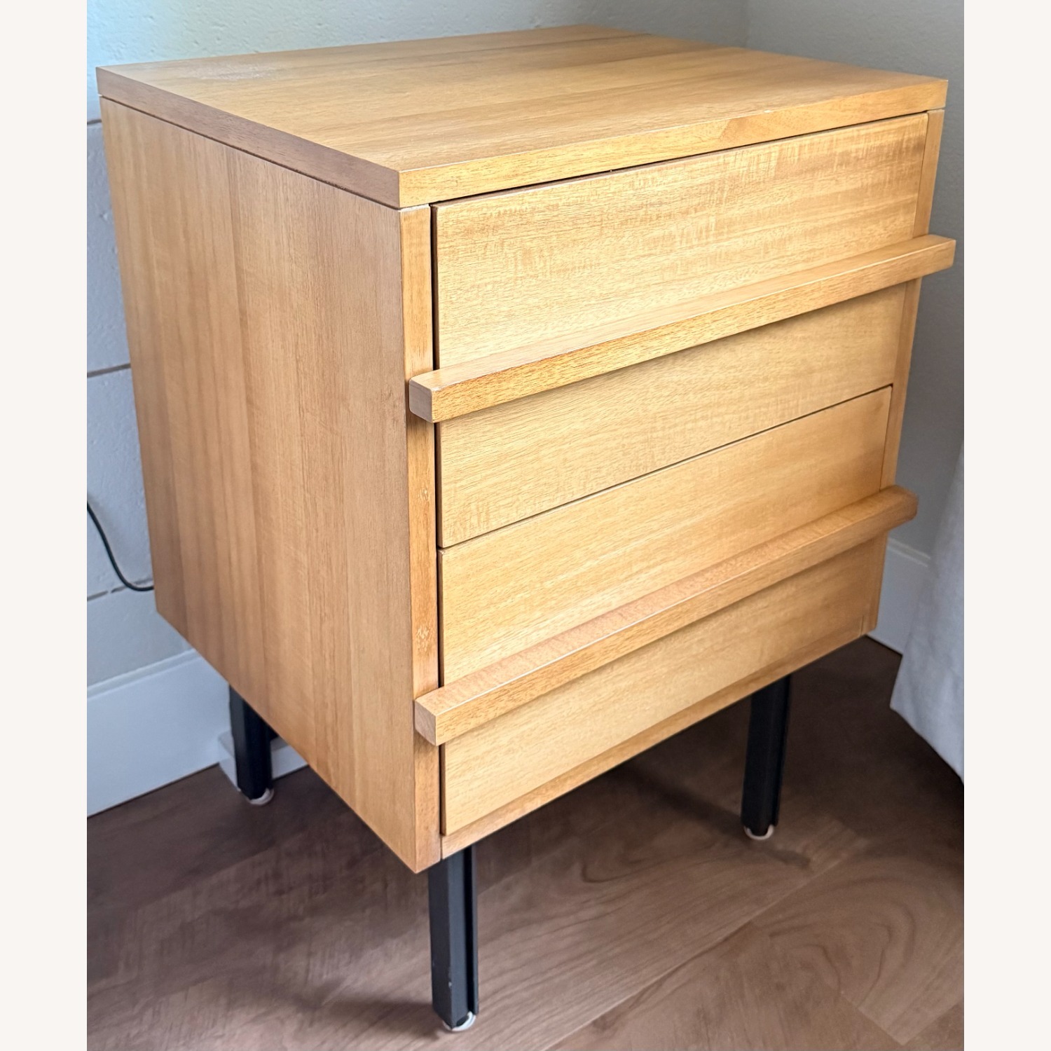 West Elm Ridge Bedside Table - image-3