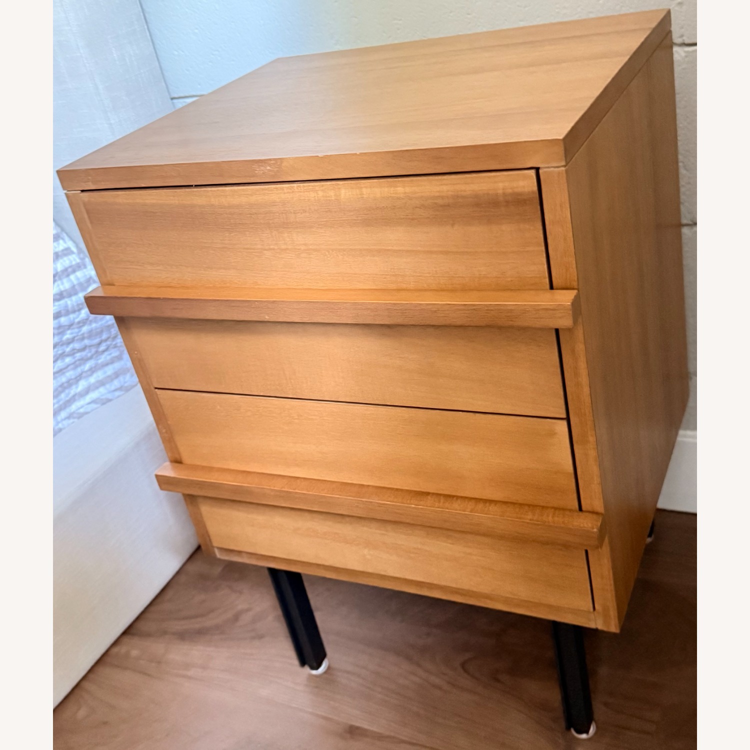West Elm Ridge Bedside Table - image-4