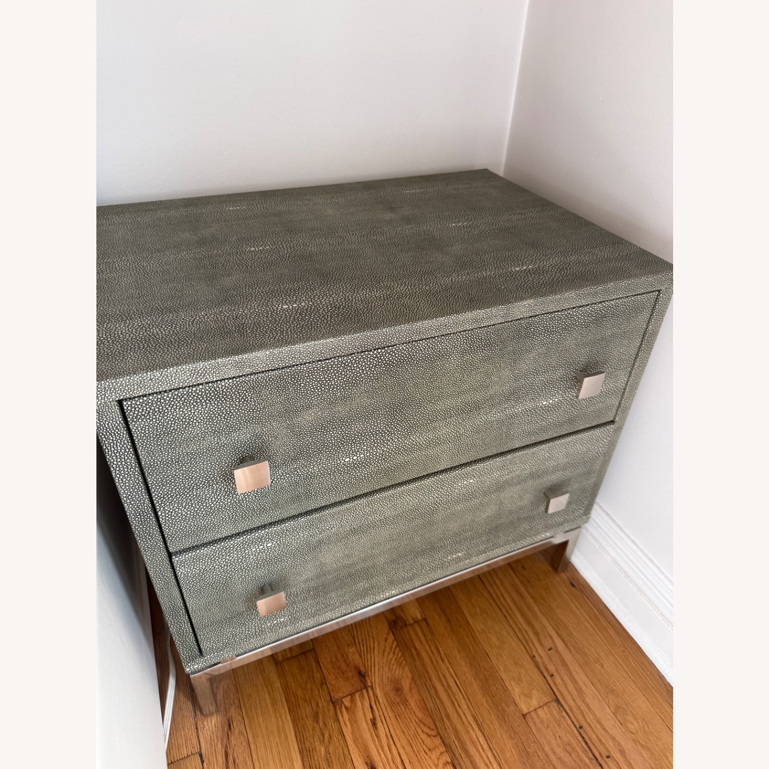 CB2 Green Nightstands - image-2