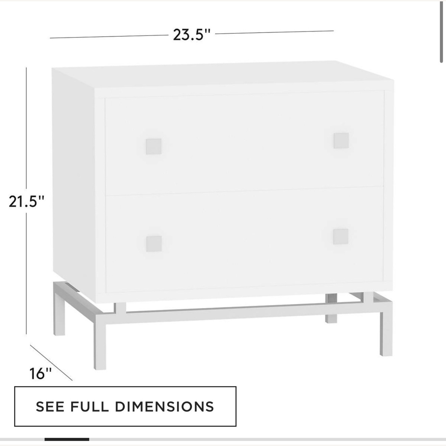 CB2 Green Nightstands - image-4
