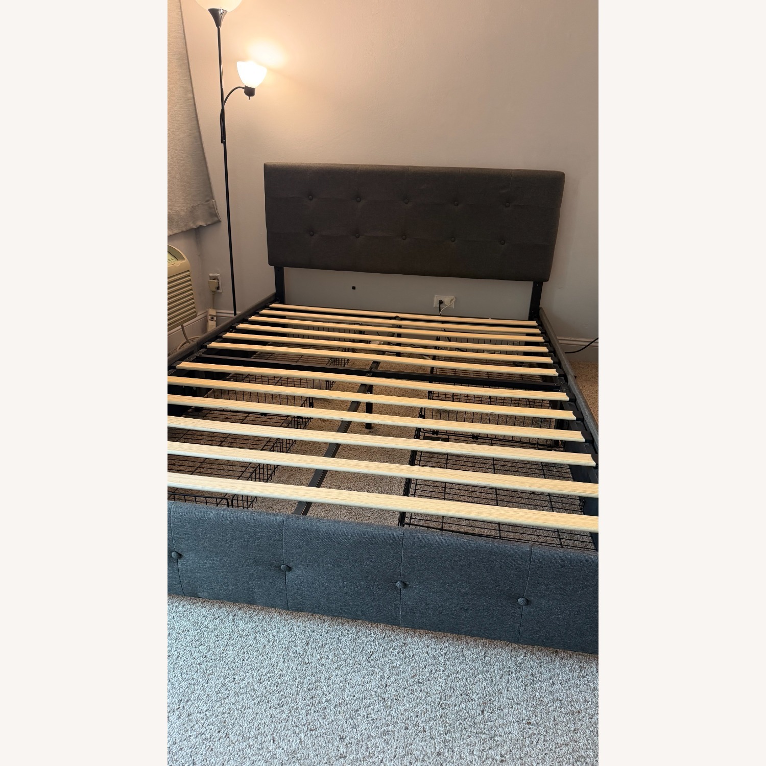 Allewie Upholstered Queen Bed Storage & Headboard - image-2