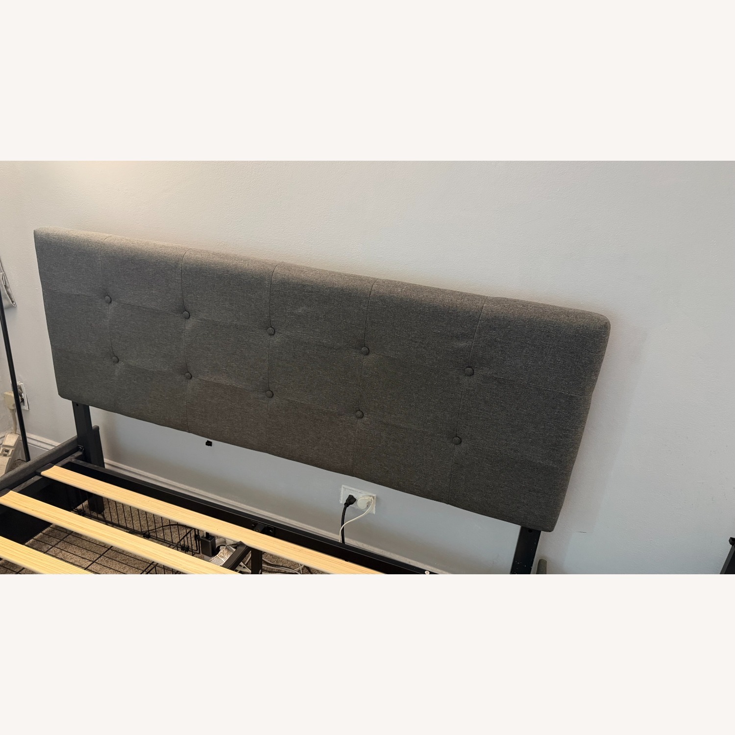 Allewie Upholstered Queen Bed Storage & Headboard - image-4