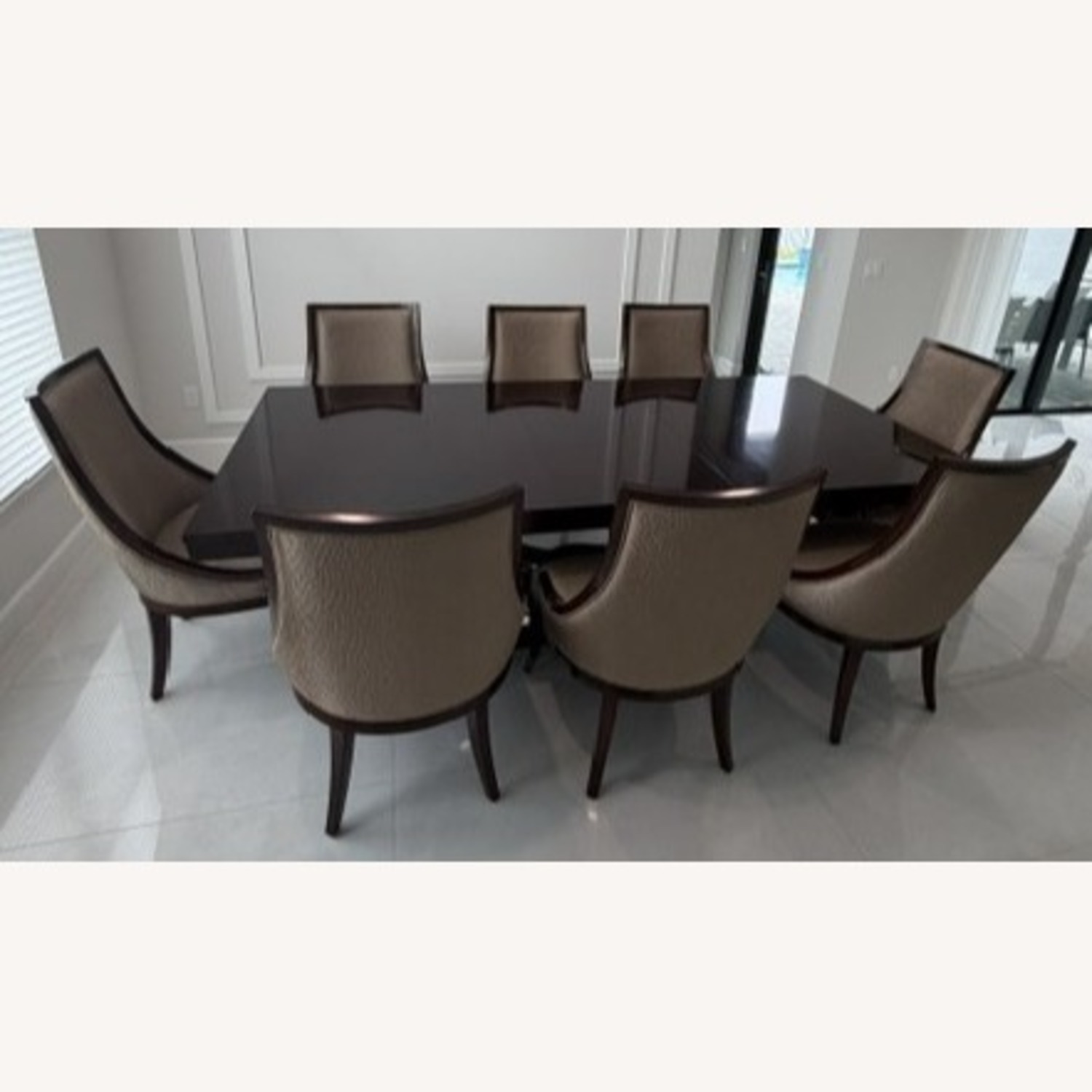 Custom Formal Dining Room Set & Chairs - image-2