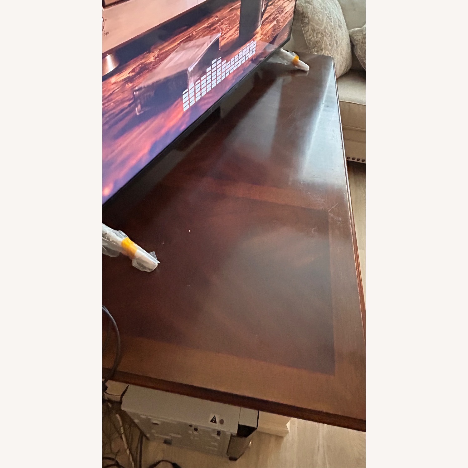 Ashley Furniture White Wood Desk - image-2