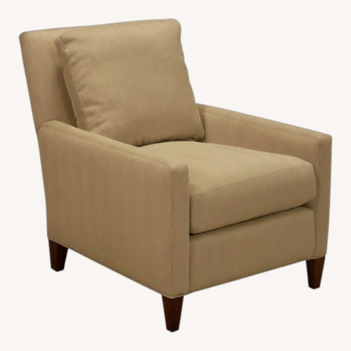 Used Room & Board Green Fabric Accent Chair for sale on AptDeco