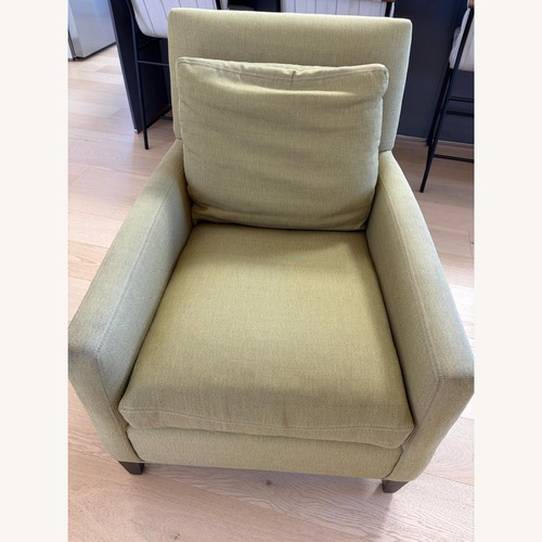 Used Room & Board Green Fabric Accent Chair for sale on AptDeco