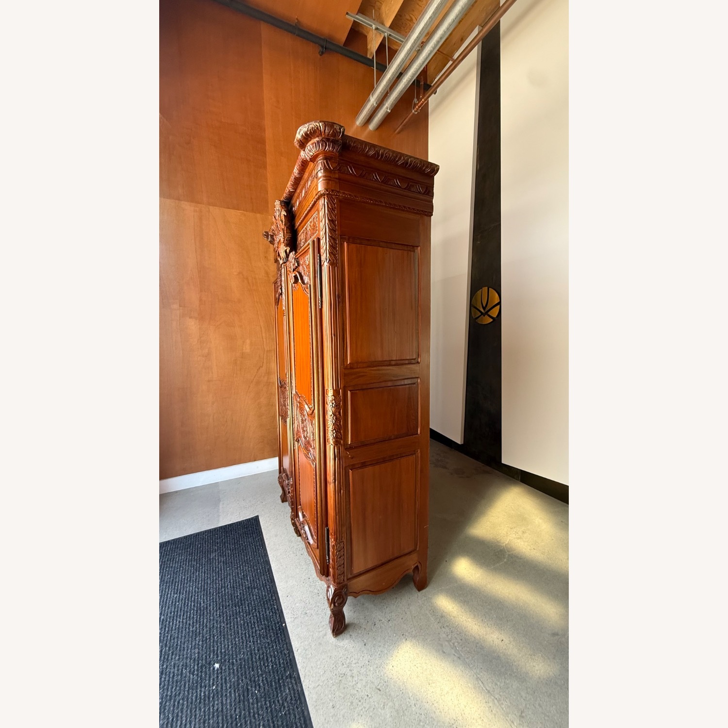 Louis XV 19th Century French Armoire - image-2