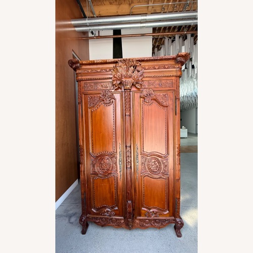 Used Louis XV 19th Century French Armoire for sale on AptDeco