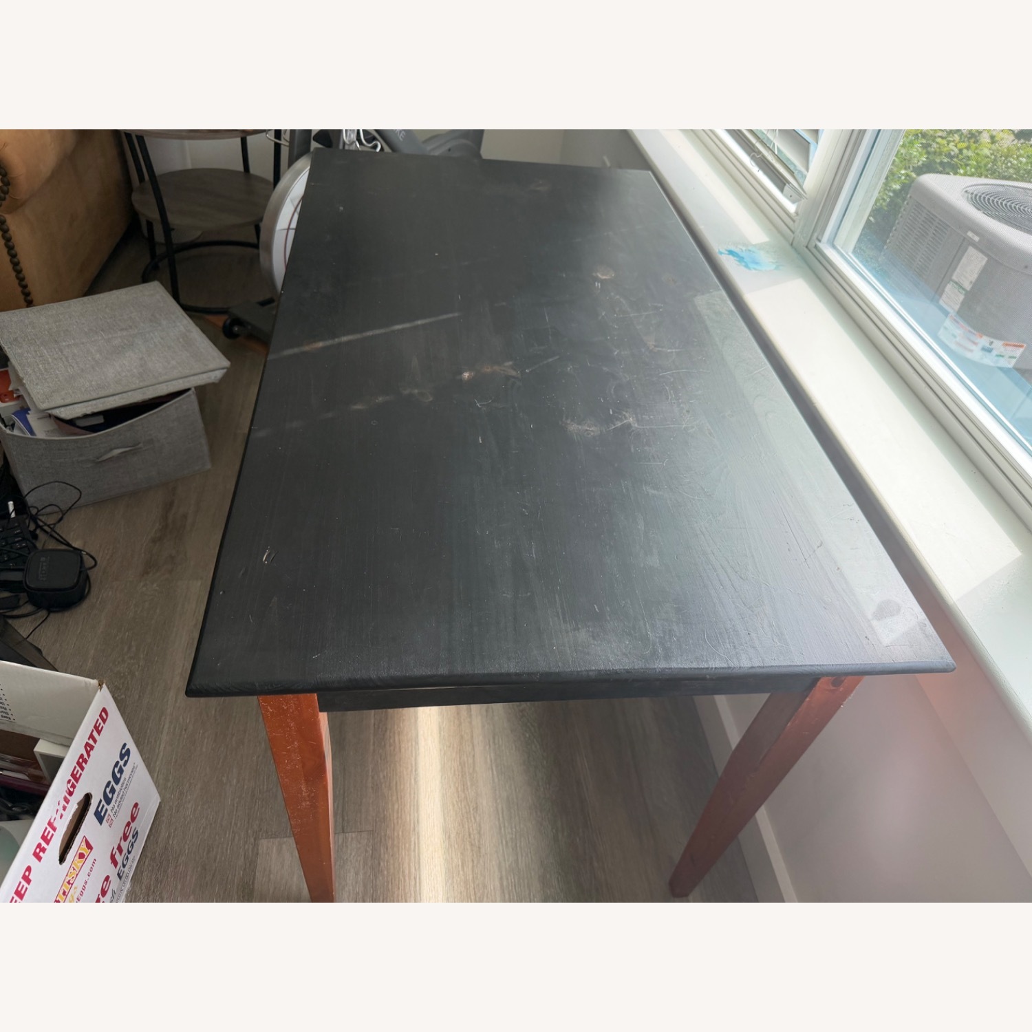 Hand Made Wooden Desk - image-2