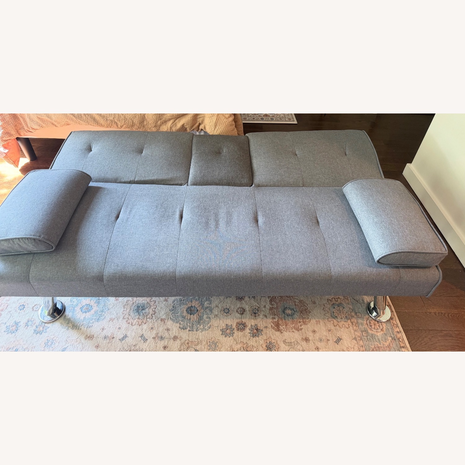 Wayfair Light Gray Futon - image-2