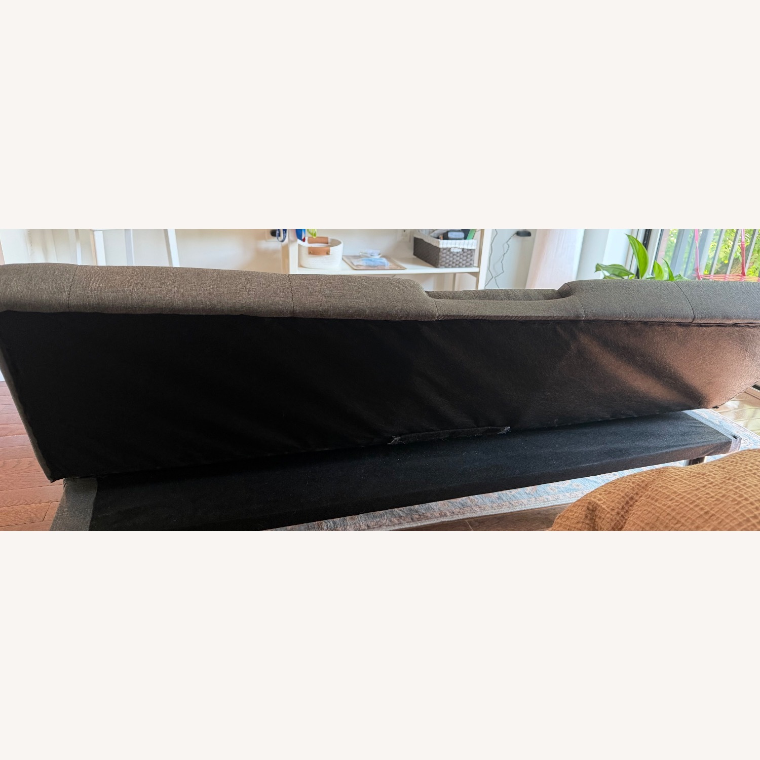 Wayfair Light Gray Futon - image-4