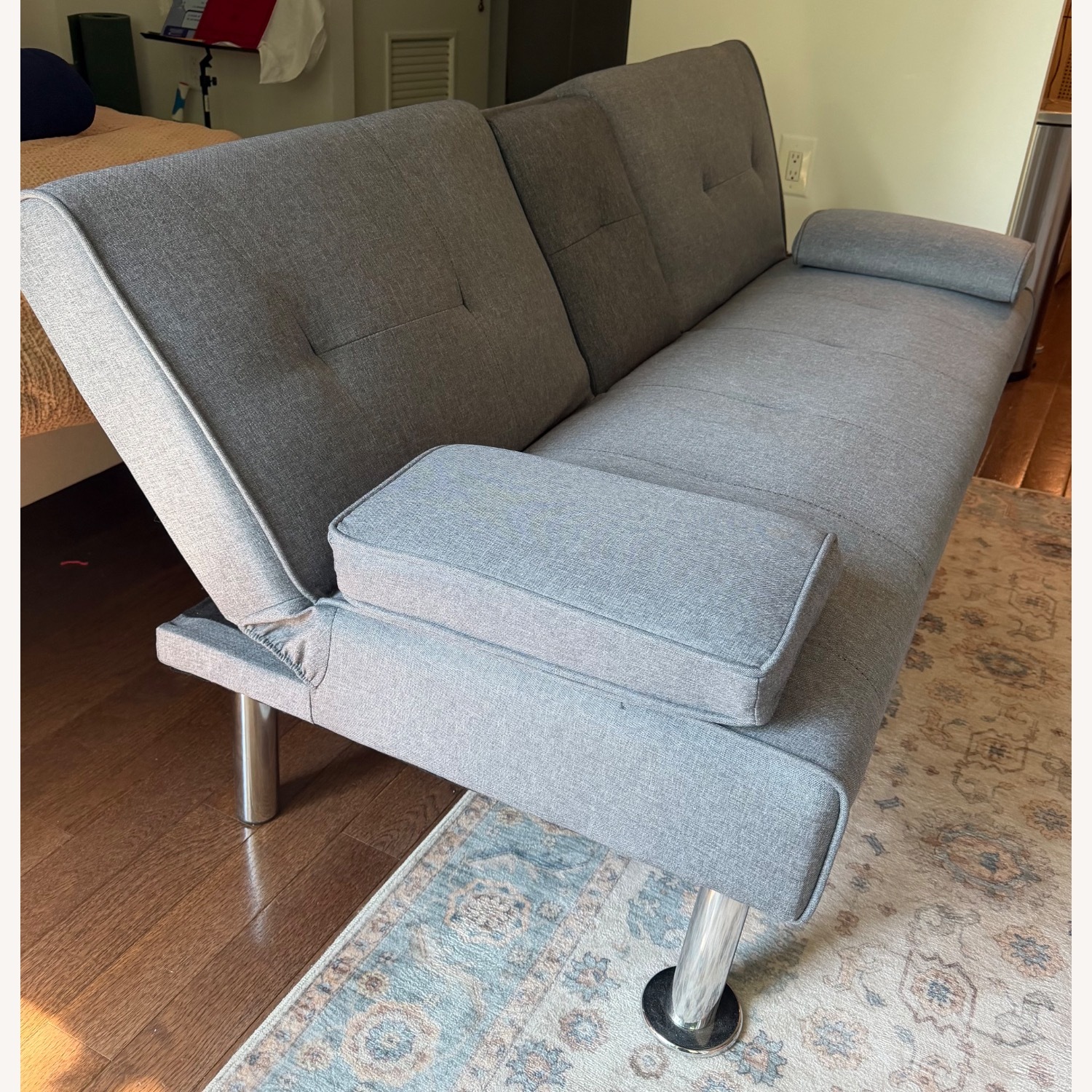Wayfair Light Gray Futon - image-5
