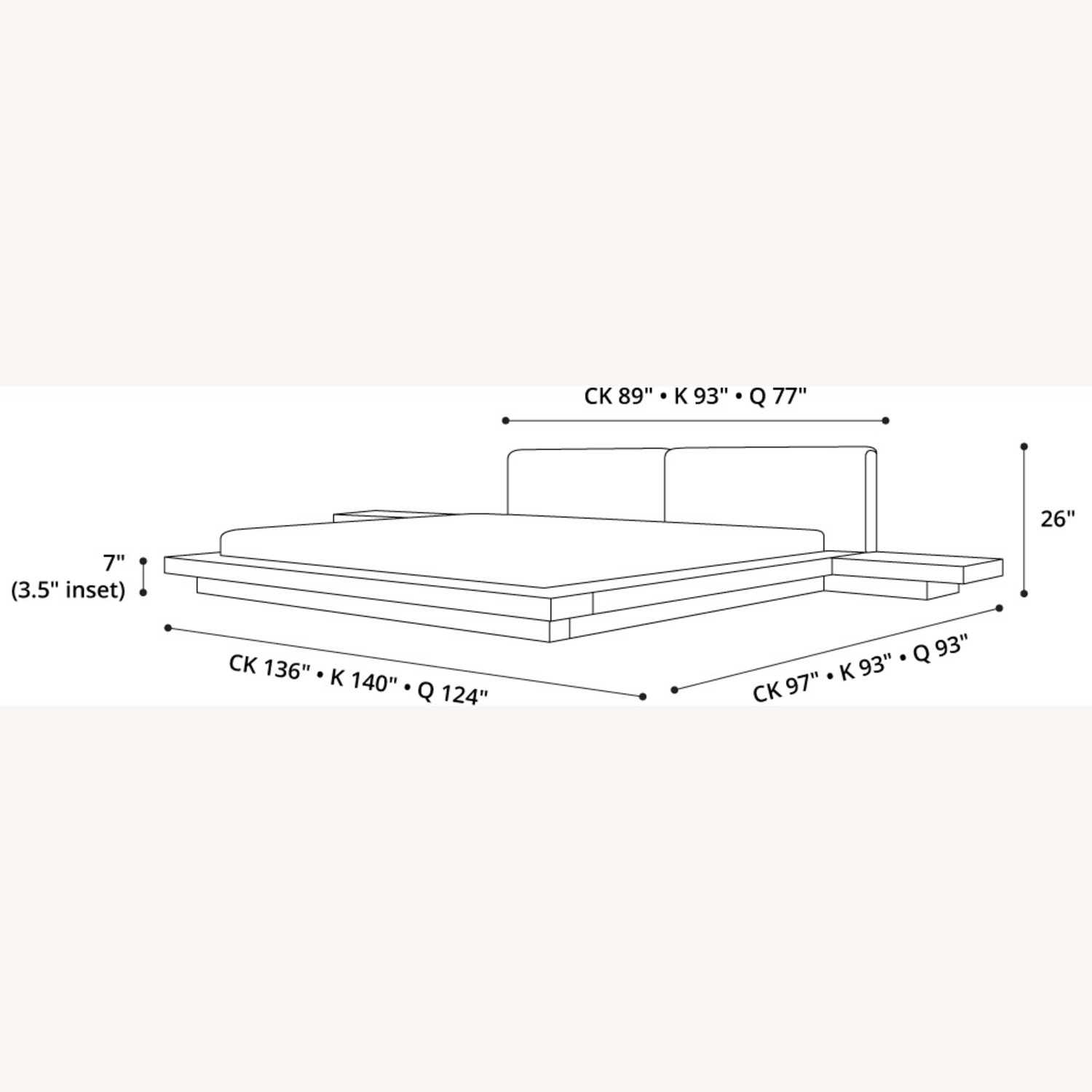 Modloft Worth King Platform Bed - image-3