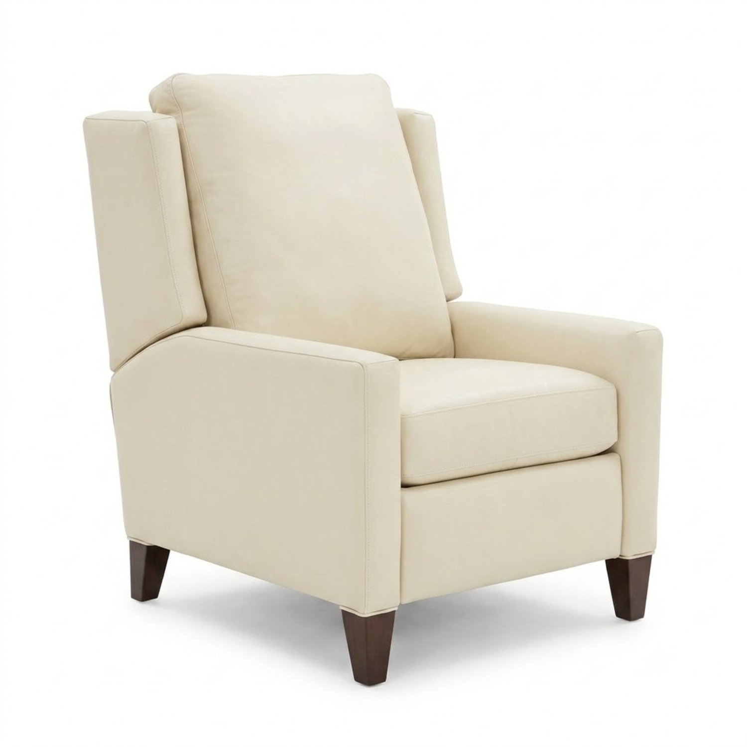 Mitchell Gold + Bob Williams Gigi Ivory Leather Recliner - image-4
