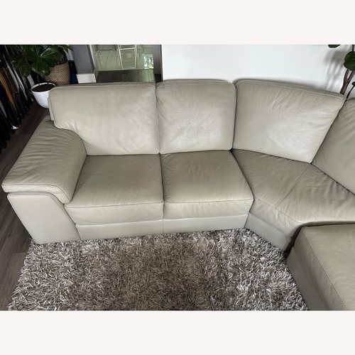 Used Chateau D'ax Natural Leather 3+ Piece Sectionals for sale on AptDeco