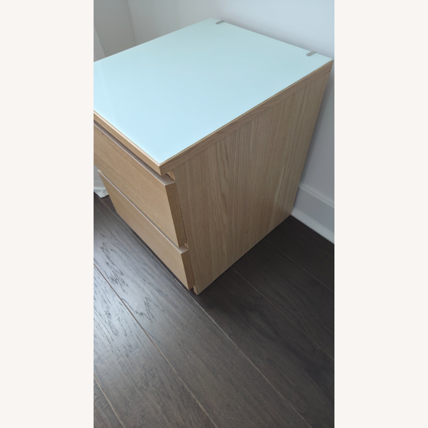 IKEA Natural Wood Nightstand - image-3