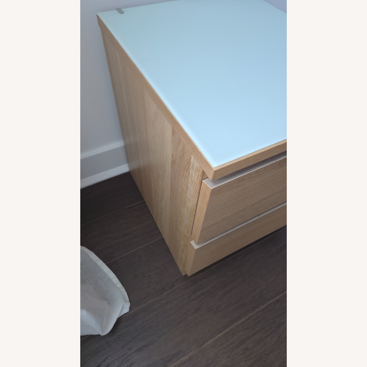 IKEA Natural Wood Nightstand - image-4